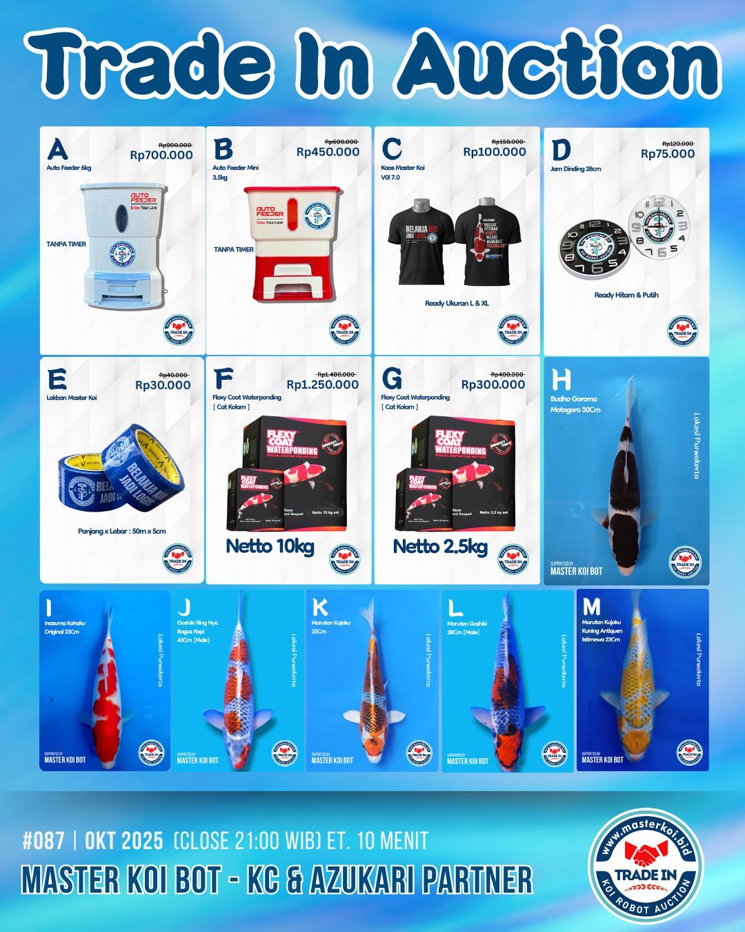 Lelang Koi Online, Jual Beli Ikan Koi, Pasar Koi Terbaik, Agen Lelang Koi, Penawaran Koi Berkualitas, Harga Jual Koi, Lelang Ikan Koi Import, Beli Koi Online, Jual Koi Murah, Koi Showroom, Penjual Koi Terpercaya, Lelang Koi Jakarta, Jual Koi Lokal, Koi Kualitas Unggul, Harga Terbaik Koi, Jual Koi Indukan, Lelang Ikan Hias Koi, Pasar Koi Indonesia, Beli Koi Berkualitas Tinggi, Koi Farm Terbesar, Jual Beli Koi Impor, Lelang Ikan Koi Kualitas Premium, Daftar Harga Koi Terbaru, Pusat Jual Beli Koi, Info Lelang Koi Hari Ini.