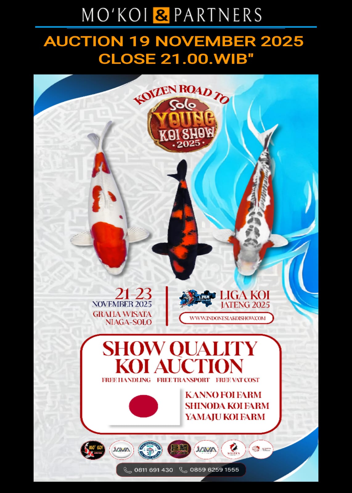 Lelang Koi Online, Jual Beli Ikan Koi, Pasar Koi Terbaik, Agen Lelang Koi, Penawaran Koi Berkualitas, Harga Jual Koi, Lelang Ikan Koi Import, Beli Koi Online, Jual Koi Murah, Koi Showroom, Penjual Koi Terpercaya, Lelang Koi Jakarta, Jual Koi Lokal, Koi Kualitas Unggul, Harga Terbaik Koi, Jual Koi Indukan, Lelang Ikan Hias Koi, Pasar Koi Indonesia, Beli Koi Berkualitas Tinggi, Koi Farm Terbesar, Jual Beli Koi Impor, Lelang Ikan Koi Kualitas Premium, Daftar Harga Koi Terbaru, Pusat Jual Beli Koi, Info Lelang Koi Hari Ini.