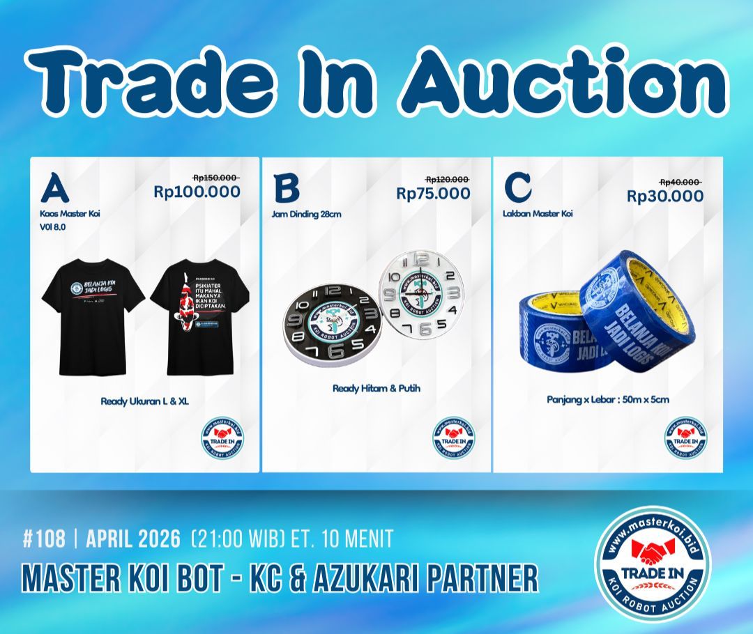Lelang Koi Online, Jual Beli Ikan Koi, Pasar Koi Terbaik, Agen Lelang Koi, Penawaran Koi Berkualitas, Harga Jual Koi, Lelang Ikan Koi Import, Beli Koi Online, Jual Koi Murah, Koi Showroom, Penjual Koi Terpercaya, Lelang Koi Jakarta, Jual Koi Lokal, Koi Kualitas Unggul, Harga Terbaik Koi, Jual Koi Indukan, Lelang Ikan Hias Koi, Pasar Koi Indonesia, Beli Koi Berkualitas Tinggi, Koi Farm Terbesar, Jual Beli Koi Impor, Lelang Ikan Koi Kualitas Premium, Daftar Harga Koi Terbaru, Pusat Jual Beli Koi, Info Lelang Koi Hari Ini.