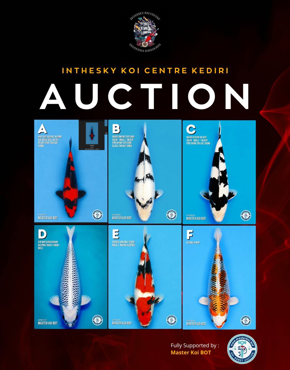 Lelang Koi Online, Jual Beli Ikan Koi, Pasar Koi Terbaik, Agen Lelang Koi, Penawaran Koi Berkualitas, Harga Jual Koi, Lelang Ikan Koi Import, Beli Koi Online, Jual Koi Murah, Koi Showroom, Penjual Koi Terpercaya, Lelang Koi Jakarta, Jual Koi Lokal, Koi Kualitas Unggul, Harga Terbaik Koi, Jual Koi Indukan, Lelang Ikan Hias Koi, Pasar Koi Indonesia, Beli Koi Berkualitas Tinggi, Koi Farm Terbesar, Jual Beli Koi Impor, Lelang Ikan Koi Kualitas Premium, Daftar Harga Koi Terbaru, Pusat Jual Beli Koi, Info Lelang Koi Hari Ini.