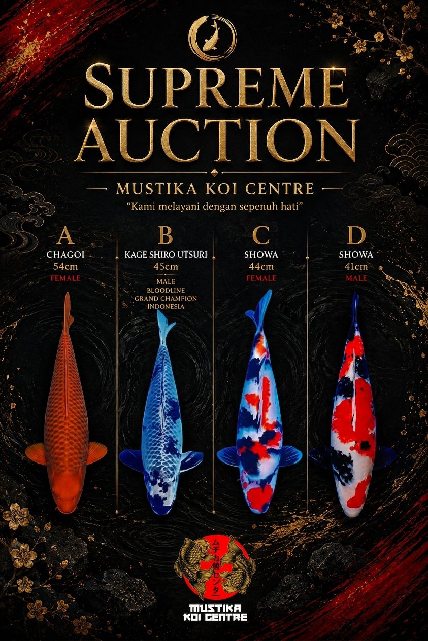 Lelang Koi Online, Jual Beli Ikan Koi, Pasar Koi Terbaik, Agen Lelang Koi, Penawaran Koi Berkualitas, Harga Jual Koi, Lelang Ikan Koi Import, Beli Koi Online, Jual Koi Murah, Koi Showroom, Penjual Koi Terpercaya, Lelang Koi Jakarta, Jual Koi Lokal, Koi Kualitas Unggul, Harga Terbaik Koi, Jual Koi Indukan, Lelang Ikan Hias Koi, Pasar Koi Indonesia, Beli Koi Berkualitas Tinggi, Koi Farm Terbesar, Jual Beli Koi Impor, Lelang Ikan Koi Kualitas Premium, Daftar Harga Koi Terbaru, Pusat Jual Beli Koi, Info Lelang Koi Hari Ini.