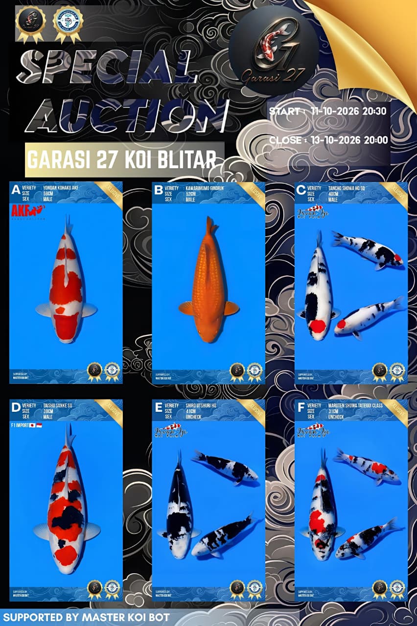 Lelang Koi Online, Jual Beli Ikan Koi, Pasar Koi Terbaik, Agen Lelang Koi, Penawaran Koi Berkualitas, Harga Jual Koi, Lelang Ikan Koi Import, Beli Koi Online, Jual Koi Murah, Koi Showroom, Penjual Koi Terpercaya, Lelang Koi Jakarta, Jual Koi Lokal, Koi Kualitas Unggul, Harga Terbaik Koi, Jual Koi Indukan, Lelang Ikan Hias Koi, Pasar Koi Indonesia, Beli Koi Berkualitas Tinggi, Koi Farm Terbesar, Jual Beli Koi Impor, Lelang Ikan Koi Kualitas Premium, Daftar Harga Koi Terbaru, Pusat Jual Beli Koi, Info Lelang Koi Hari Ini.